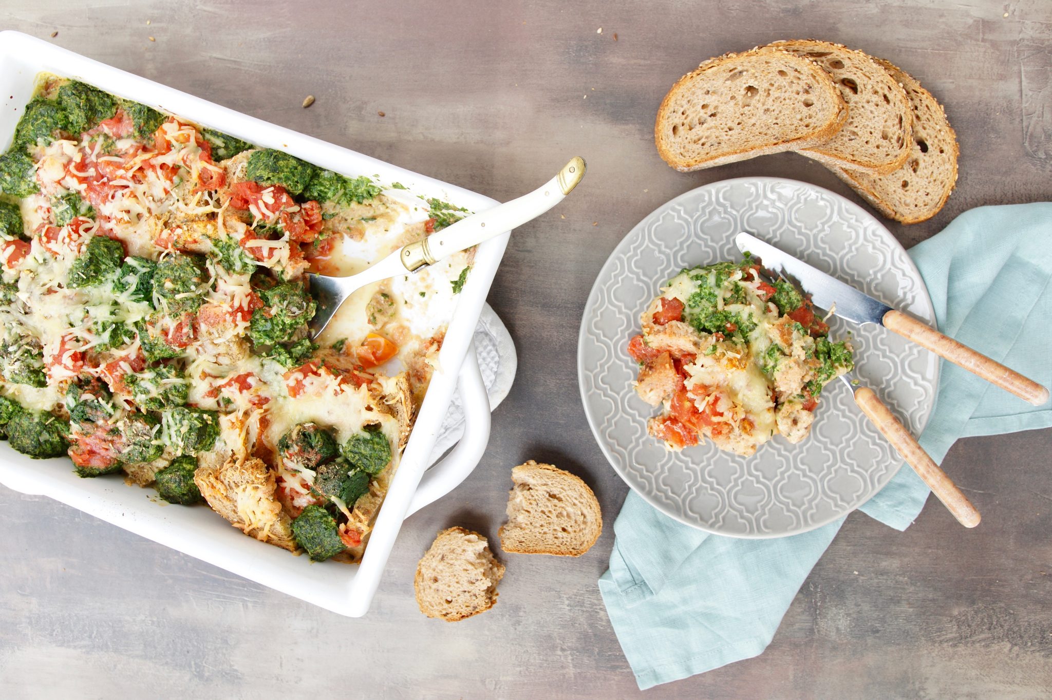 Bunter Brot-Auflauf - Dagmar von Cramm